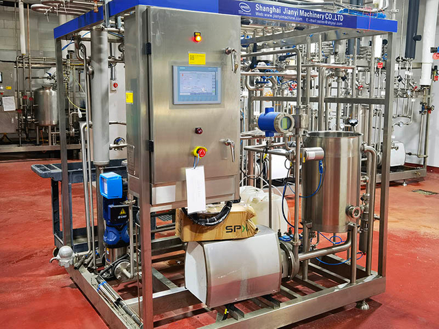 Línea de producción de leche pasteurizada