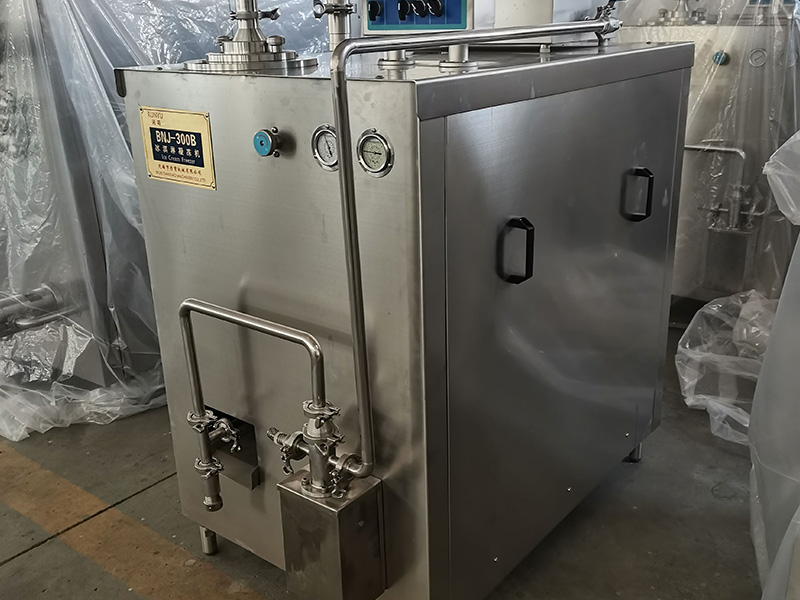 Línea de producción de helados