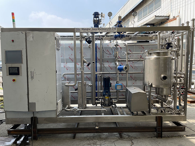 Línea de producción de leche uht