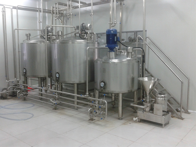 Línea de producción de bebidas de jugo