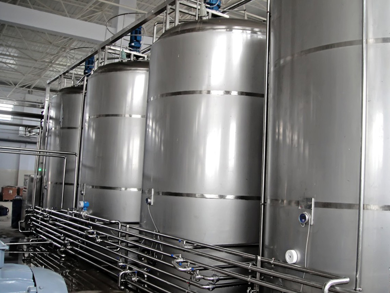 Línea de producción de yogurt