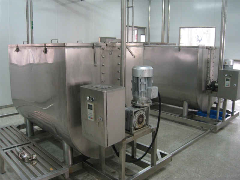 Sistema de cristalización de leche condensada.